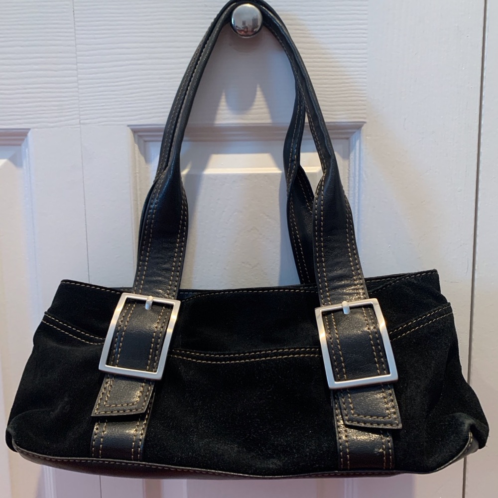 Apt 9 Black Suede Purse